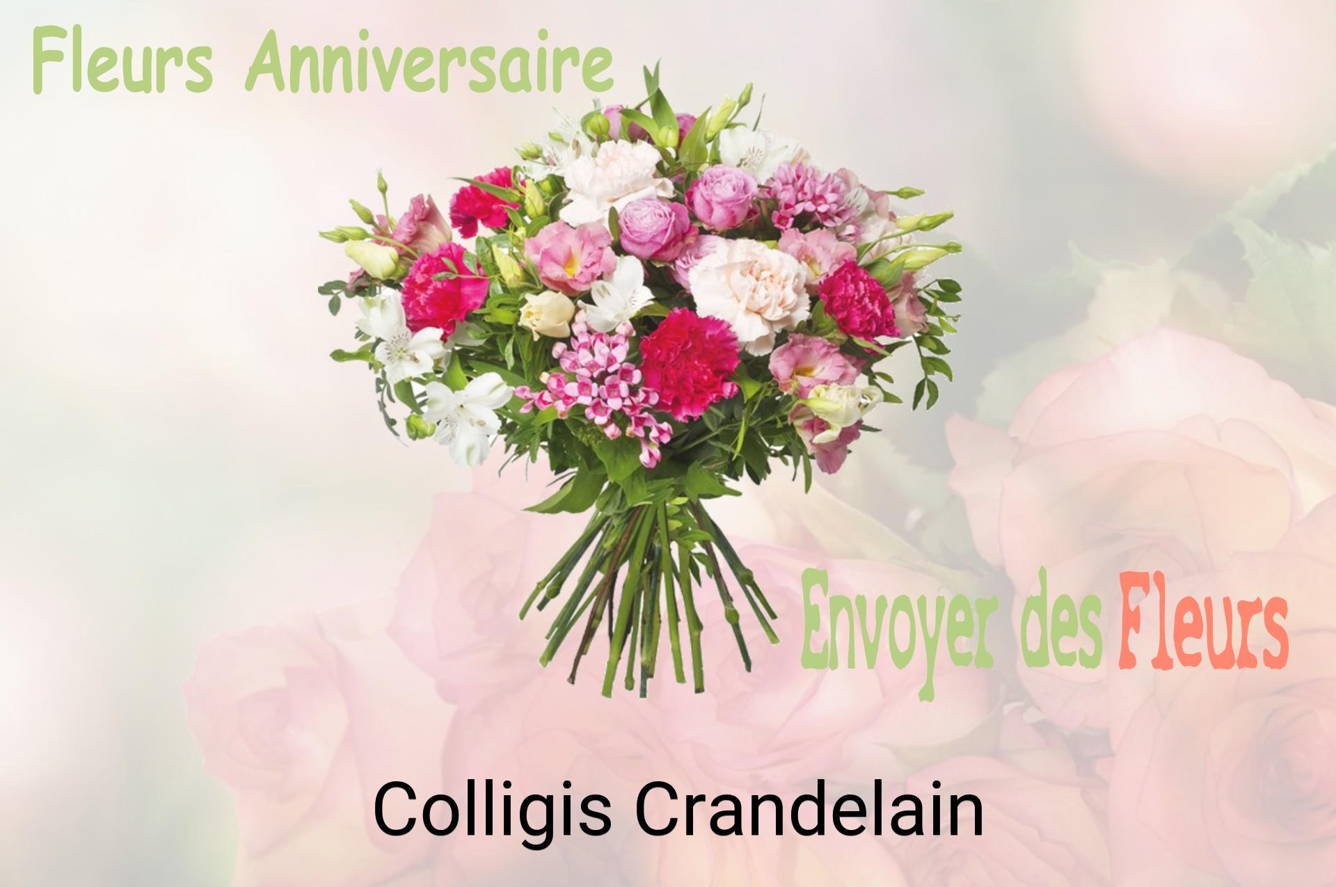 Bouquet de fleurs d’anniversaire livré à Colligis-Crandelain