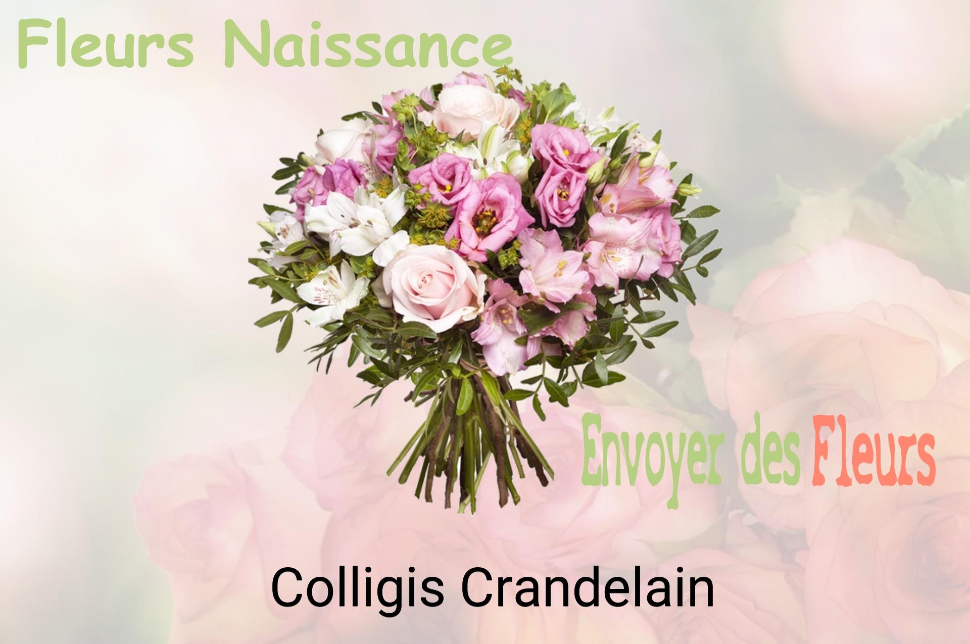 Bouquet de fleurs de naissance livré à Colligis-Crandelain